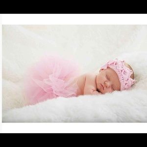 ❤️5/$25 Mud Pie Tutu Pink 0-3M